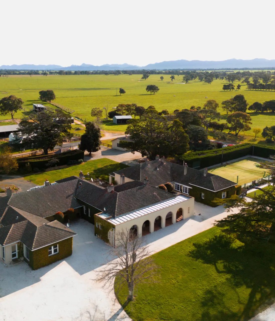 Premium Australian landscape and hospitality setting